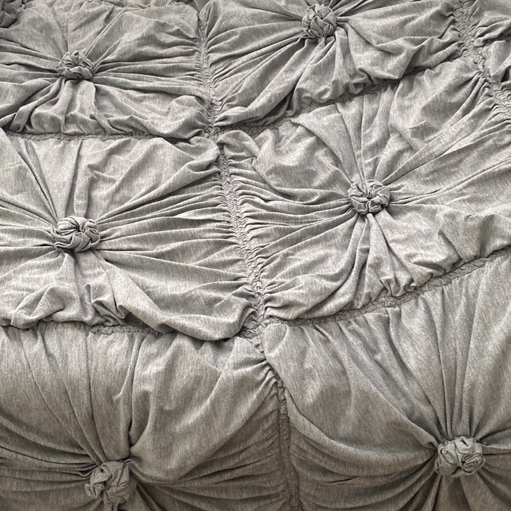 Anthropologie Rosette Quilt